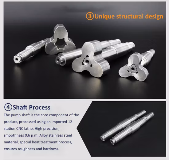 Pompa a lobi rotativi con rotore sanitario in acciaio inossidabile SS304/SS316 per uso alimentare per pompa di cioccolato con pompa per miele e sciroppo